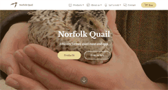 Desktop Screenshot of norfolkquail.co.uk