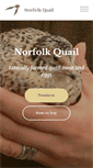 Mobile Screenshot of norfolkquail.co.uk